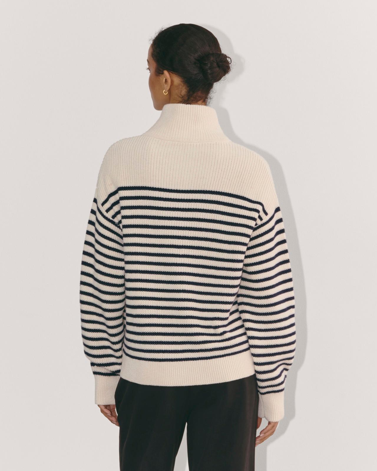 The Half-Zip in Everyday Cotton Product Image
