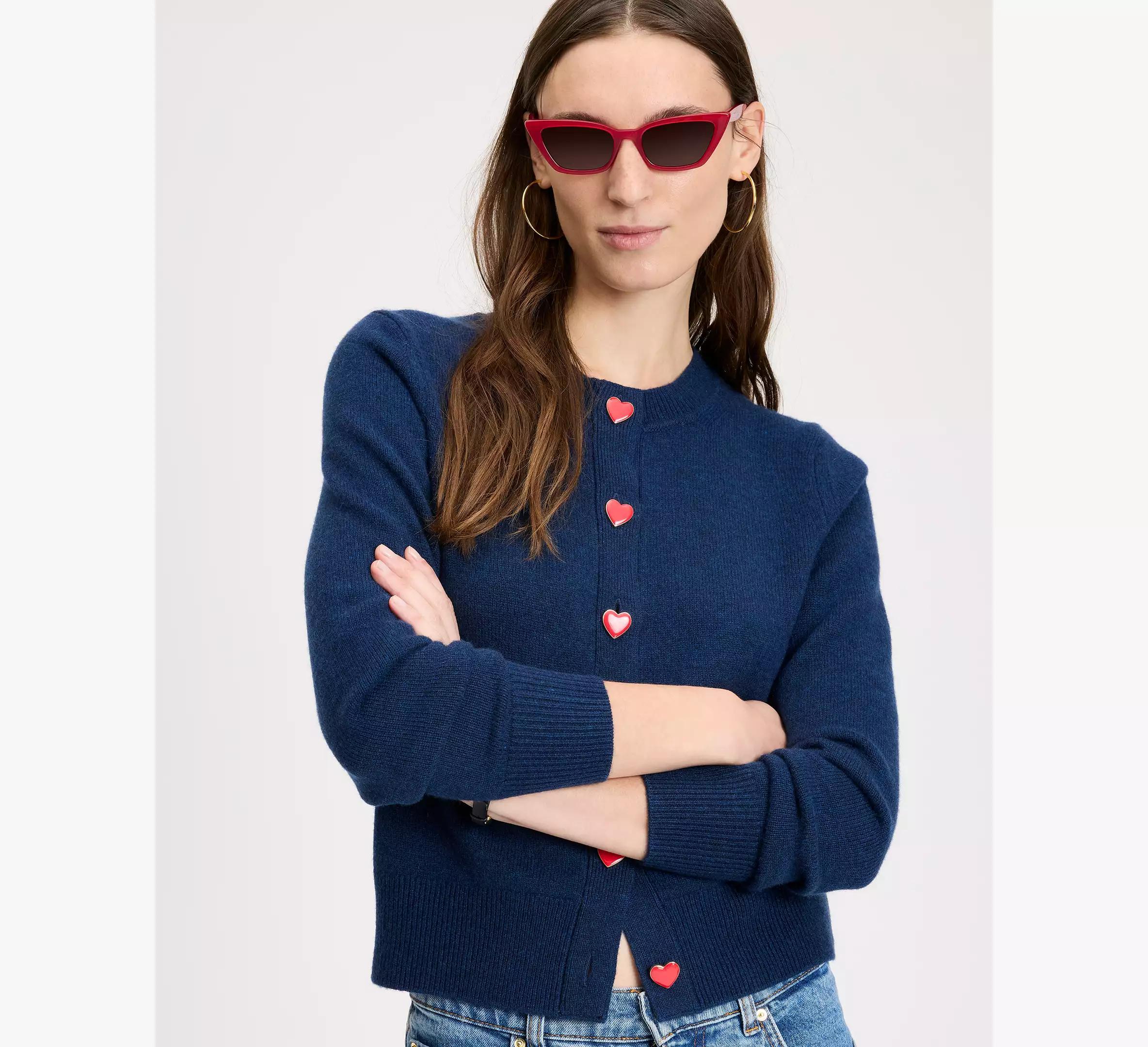 Heart Button Nell Cardigan Product Image
