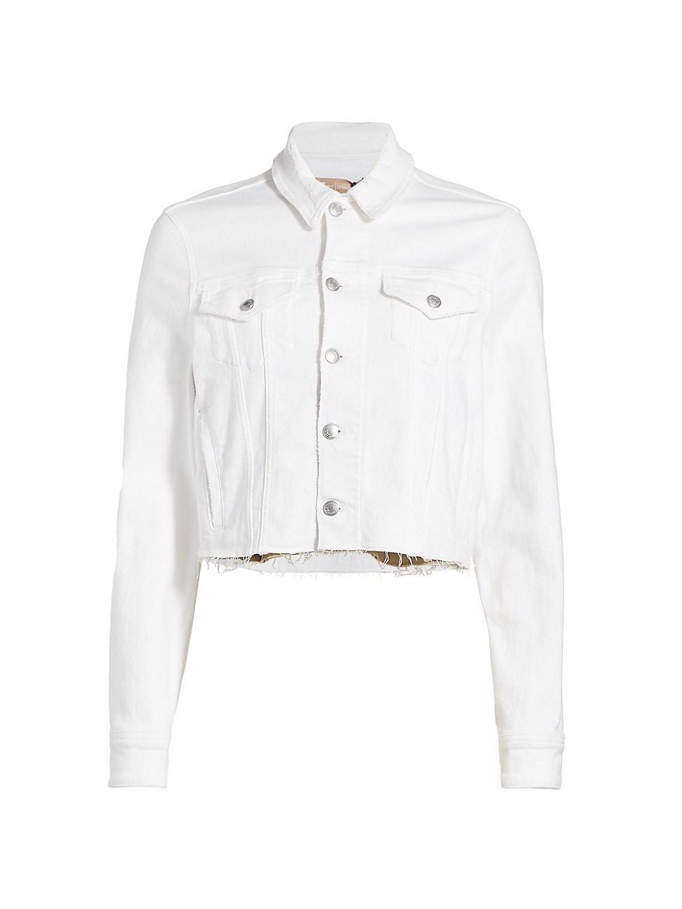7 For All Mankind Classic Trucker Denim Jacket Product Image