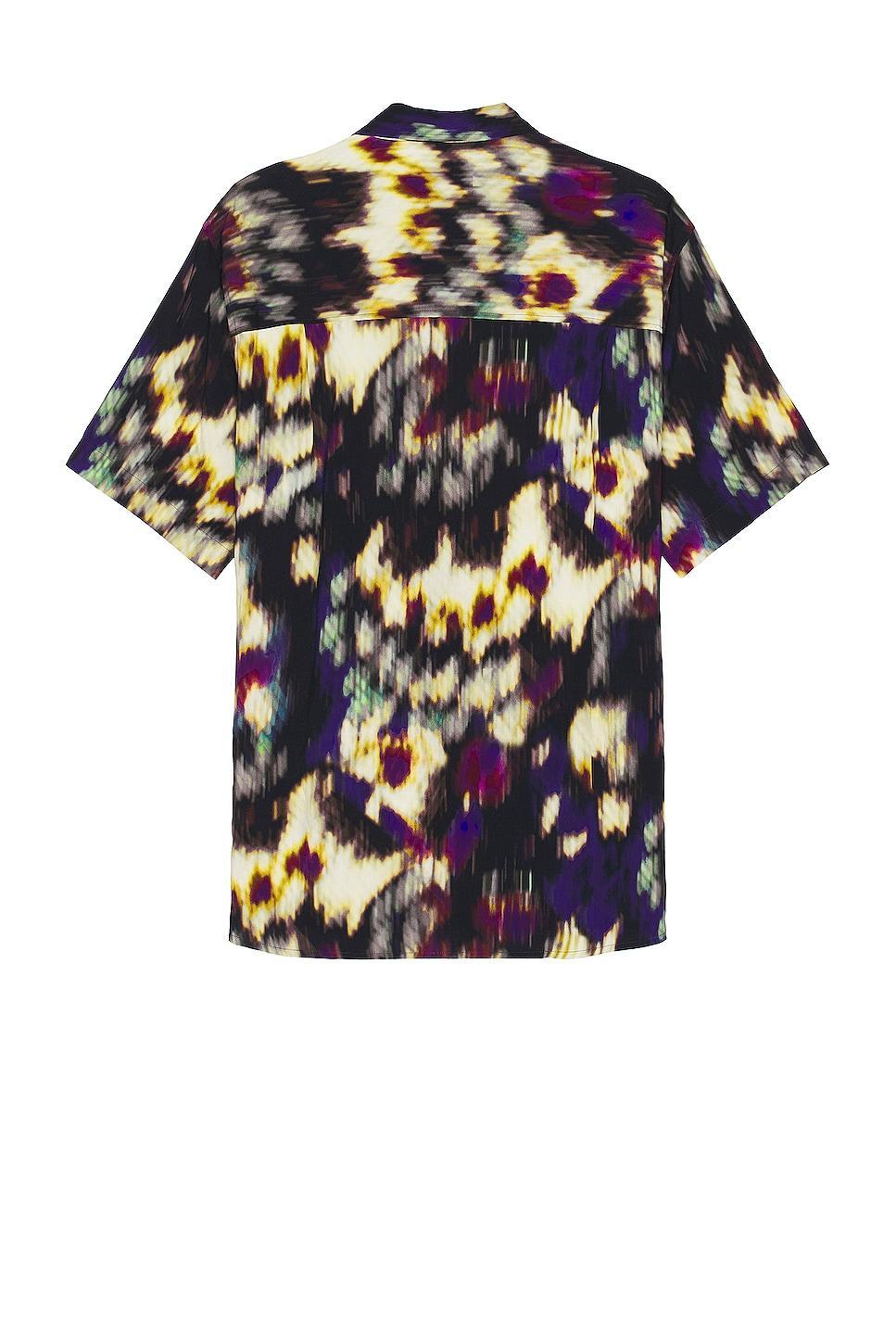 Isabel Marant Vabilio Watercolor Shirt in Purple Product Image
