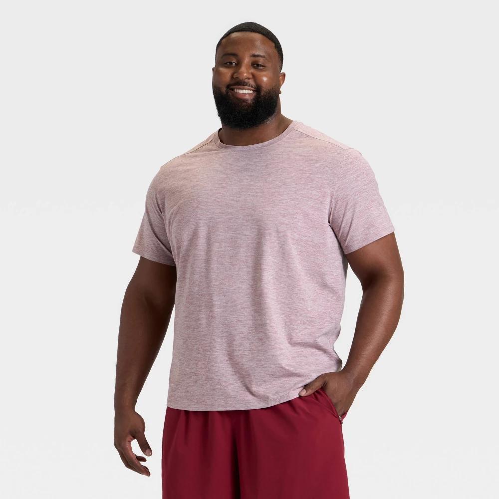 Men's Big Short Sleeve Soft Stretch T-Shirt - All In Motion™ Product Image
