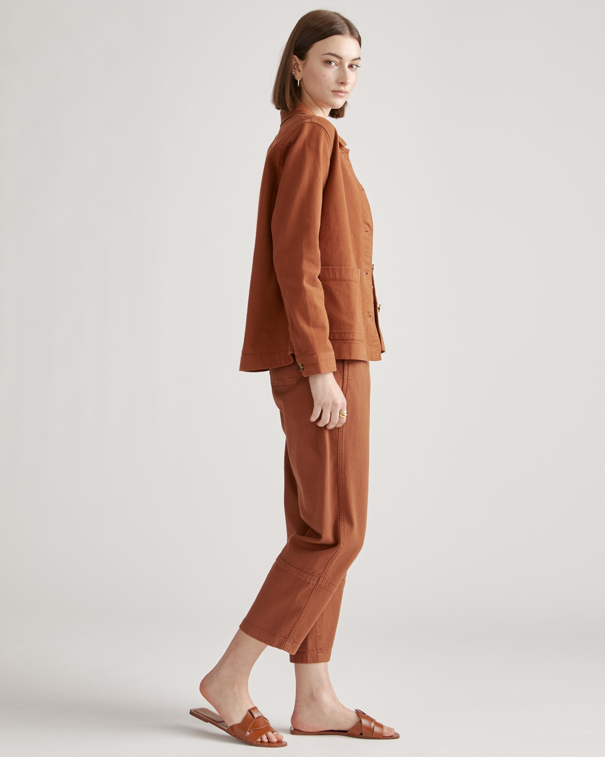 Quince | Women's Organic Comfort Stretch Chore Jacket Organic Cotton Product Image