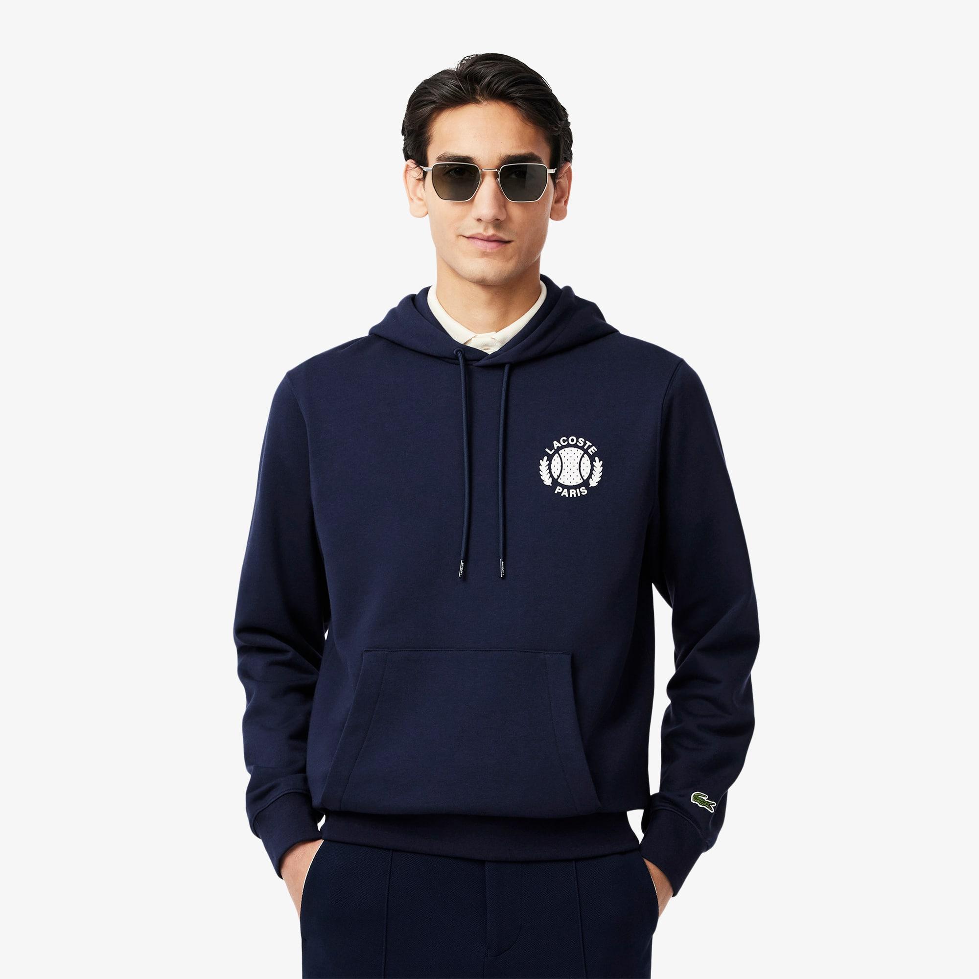 Tennis Print Hoodie Product Image