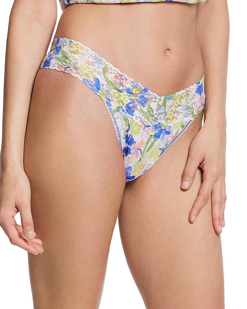 Hanky Panky Signature Lace Printed Original Rise Thong (Staycation) Women's Underwear Product Image