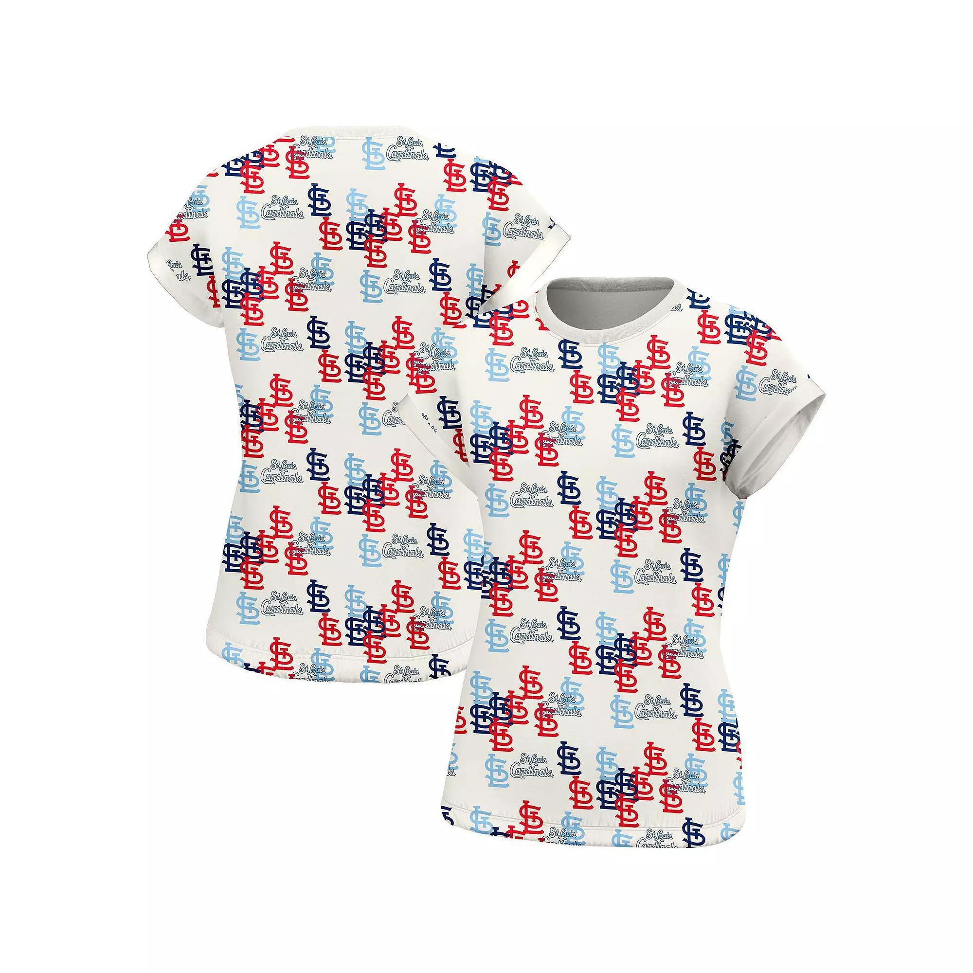Womens Lusso St. Louis Cardinals Madge Dolman Tri-Blend T-Shirt Product Image
