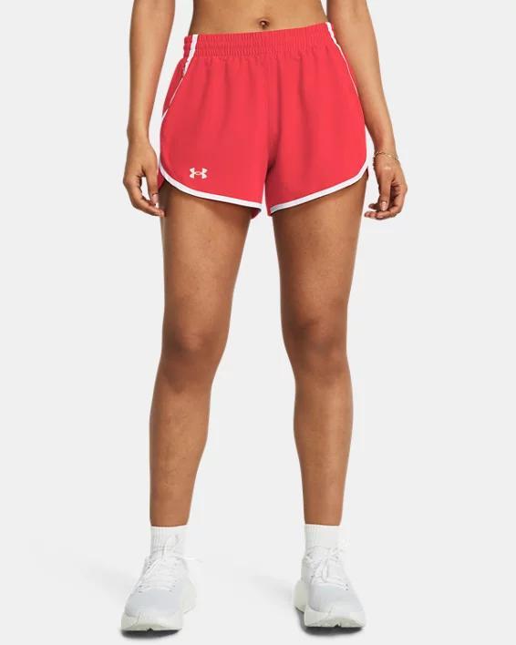 Women's Under Armour Fly-By Shorts, Size: XL, Ether Blue Product Image