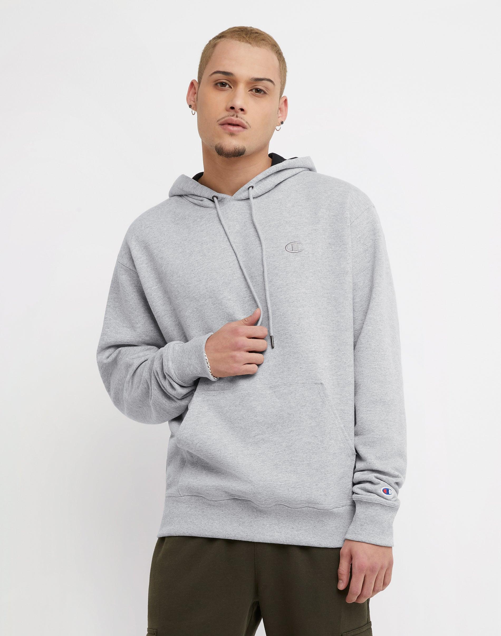 Mens Champion Powerblend Fleece Hoodie Product Image