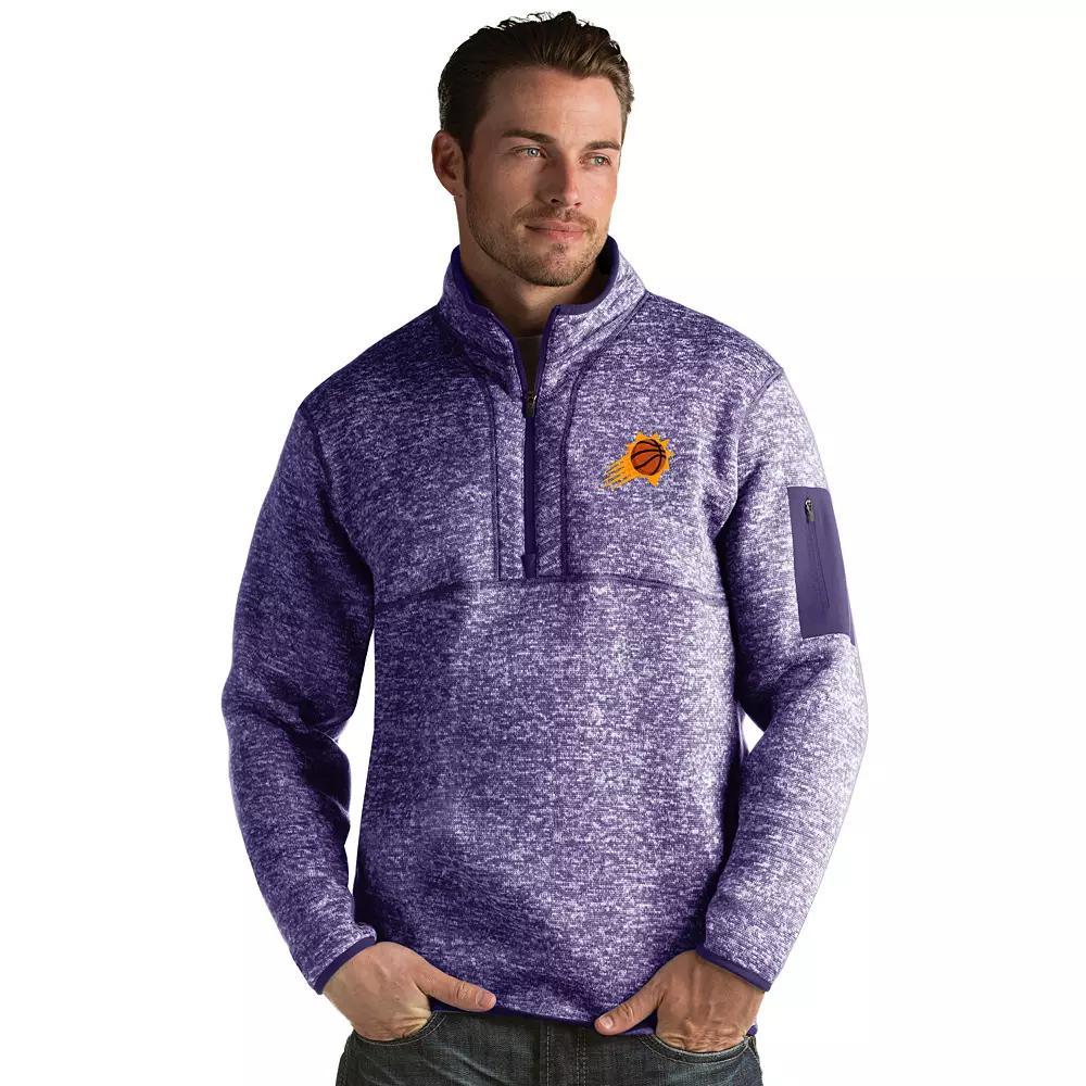 Mens Antigua Washington Wizards Fortune Pullover Wiz Light Gray Grey Product Image