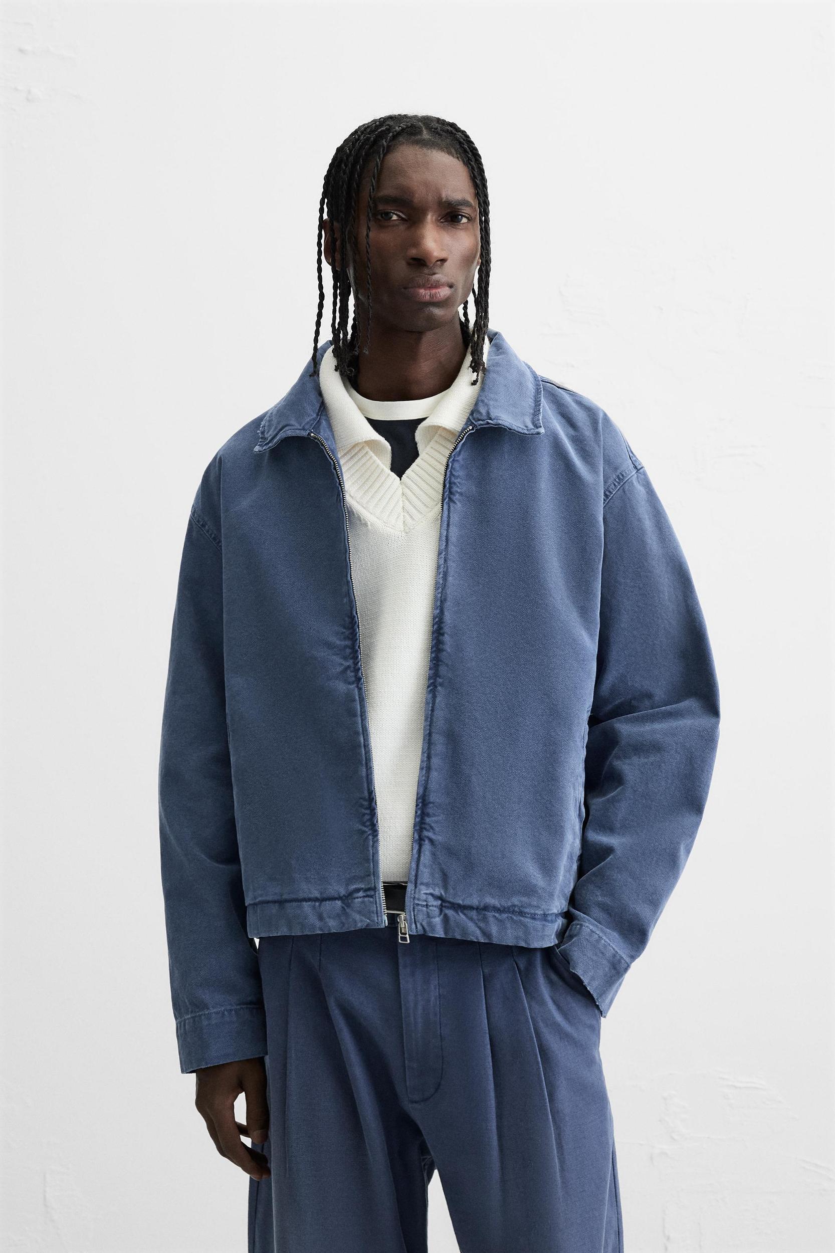 WASHED CANVAS JACKET Product Image