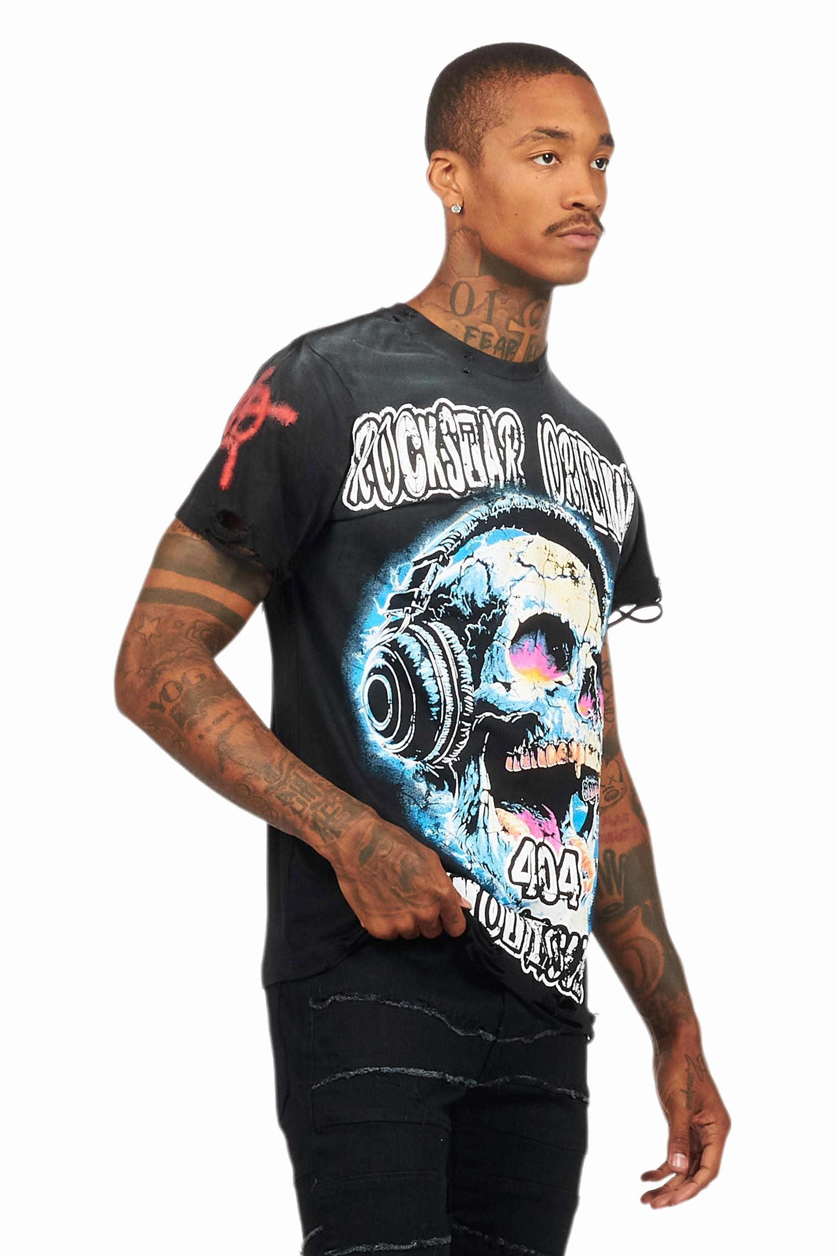 Amare Black Graphic T-Shirt Male Product Image
