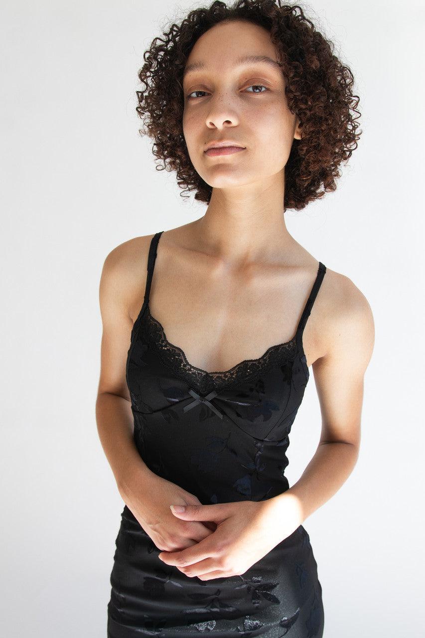 Floral Velvet Burnout Cami Product Image