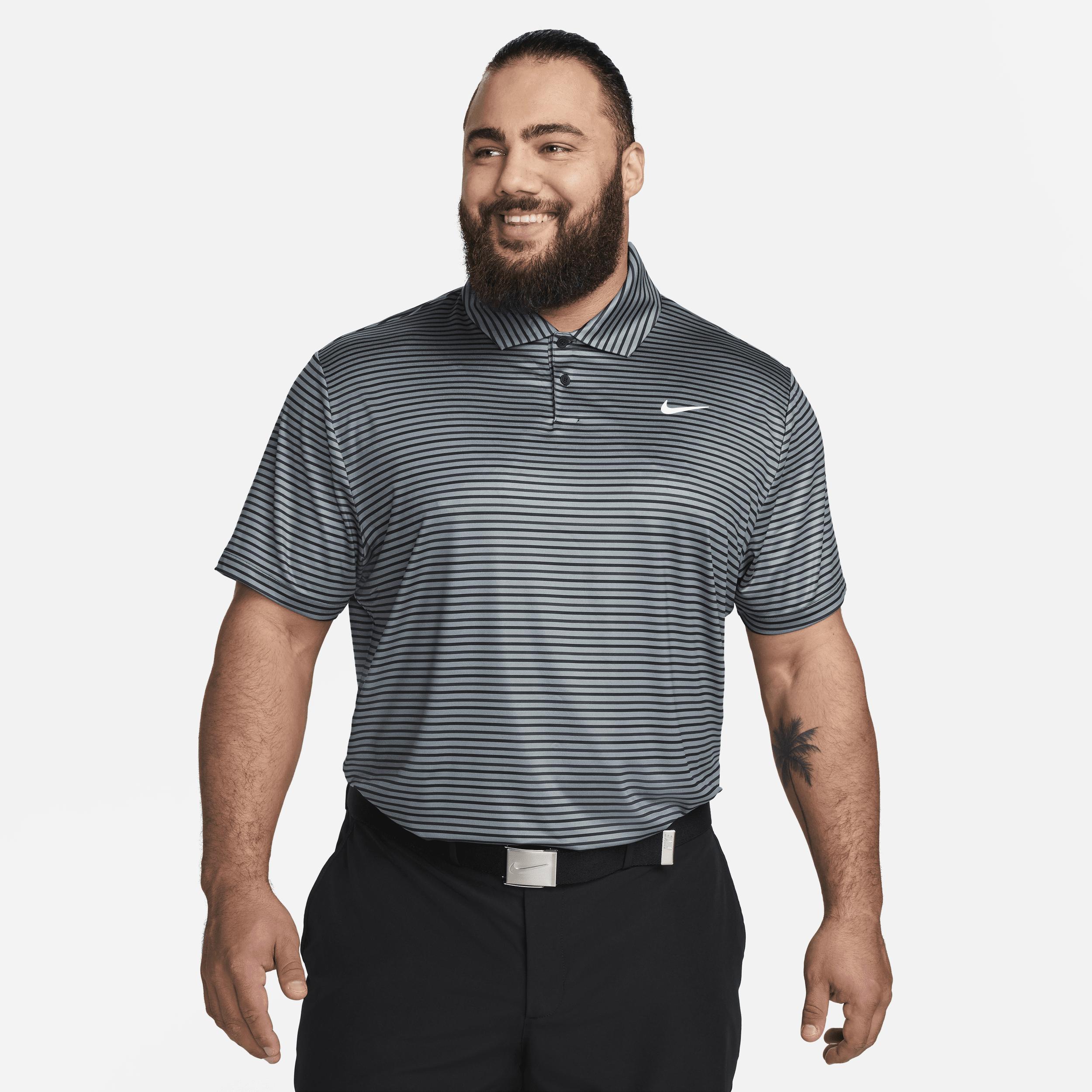 Nike Men's Tour Dri-FIT Striped Golf Polo Product Image