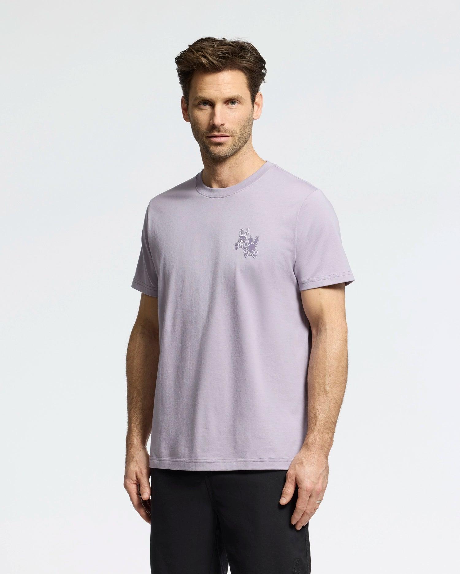 MENS ELLIOT FRONT BACK GRAPHIC TEE - B6U605F200 Male Product Image