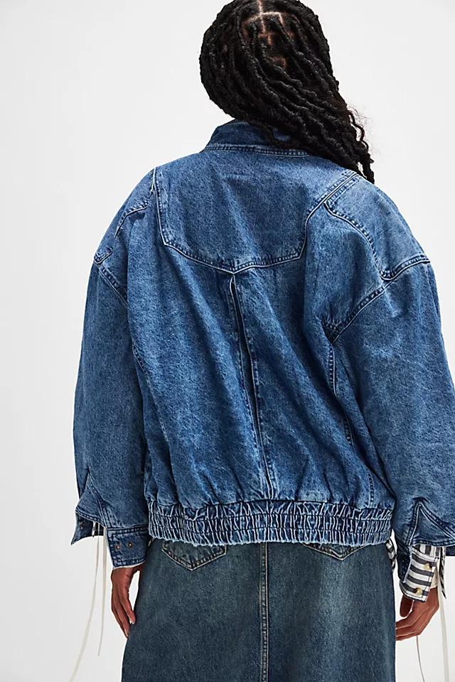Seventy + Mochi Juno Oversized Denim Jacket Product Image