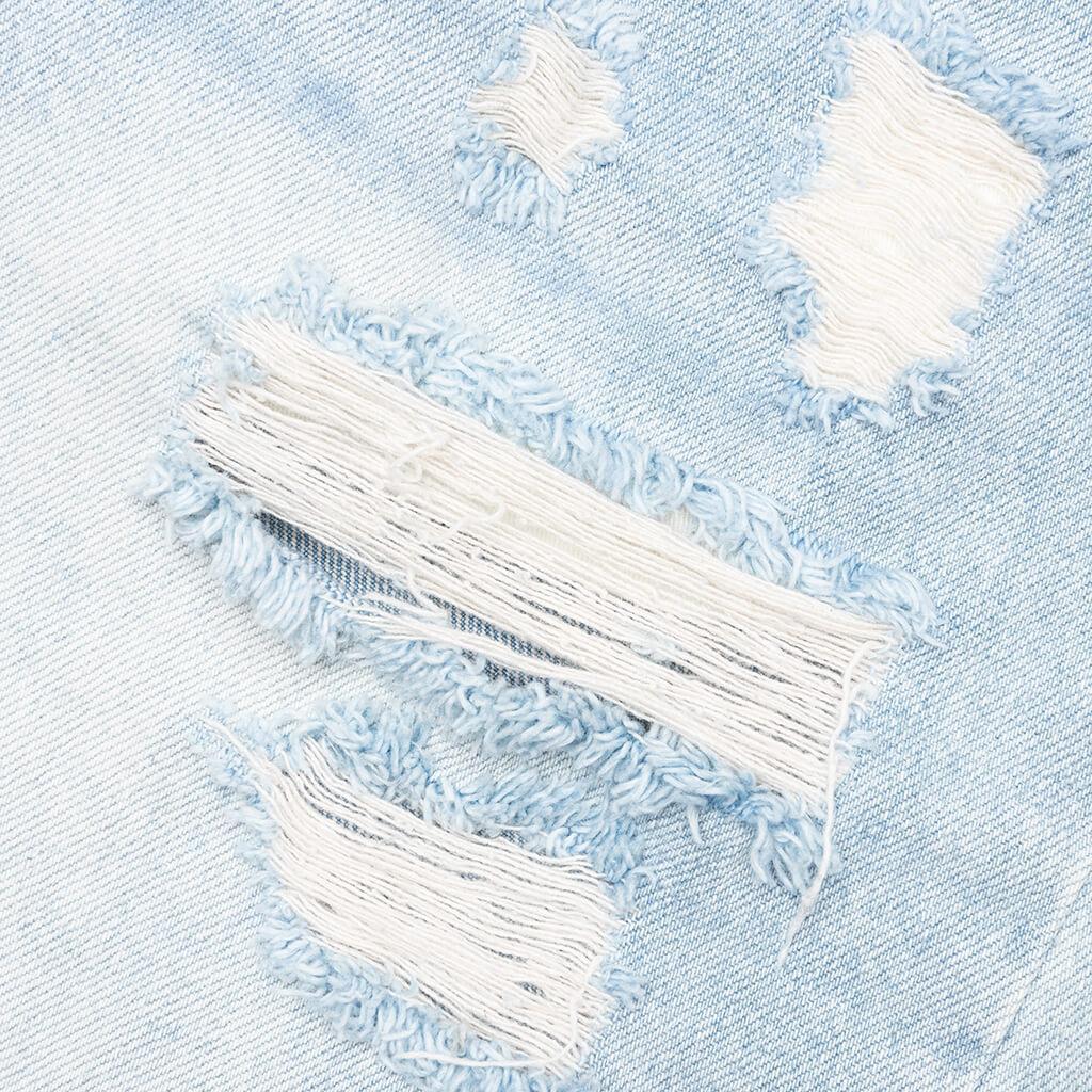Berry Wide Denim Short - Vintage Light Blue Male Product Image