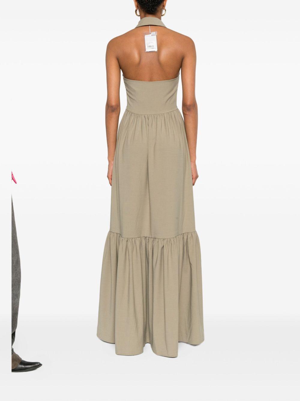 belted halterneck dress Product Image