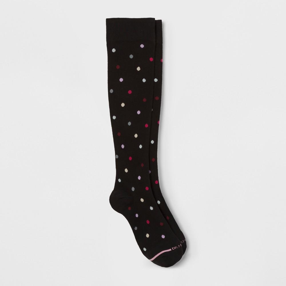 Dr. Motion Dotted Compression Knee-High Socks, Women's, Size: 9-11, Blue Product Image