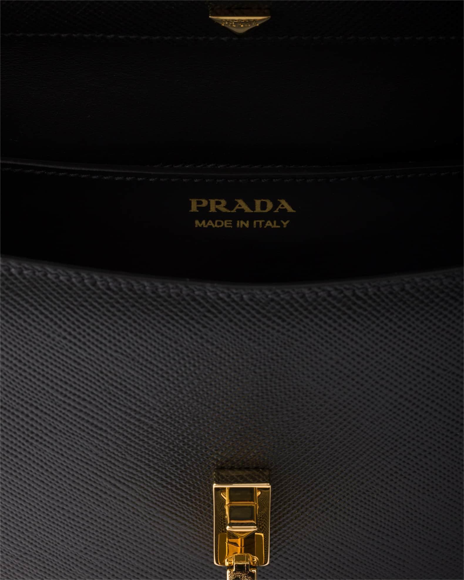 Saffiano Leather Flap Shoulder Bag Product Image