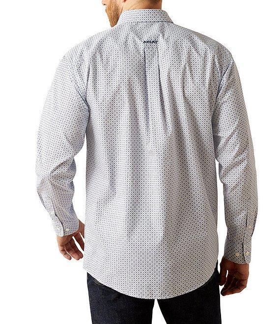 Ariat Classic-Fit Danny Wrinkle-Free Printed Long Sleeve Woven Shirt Product Image