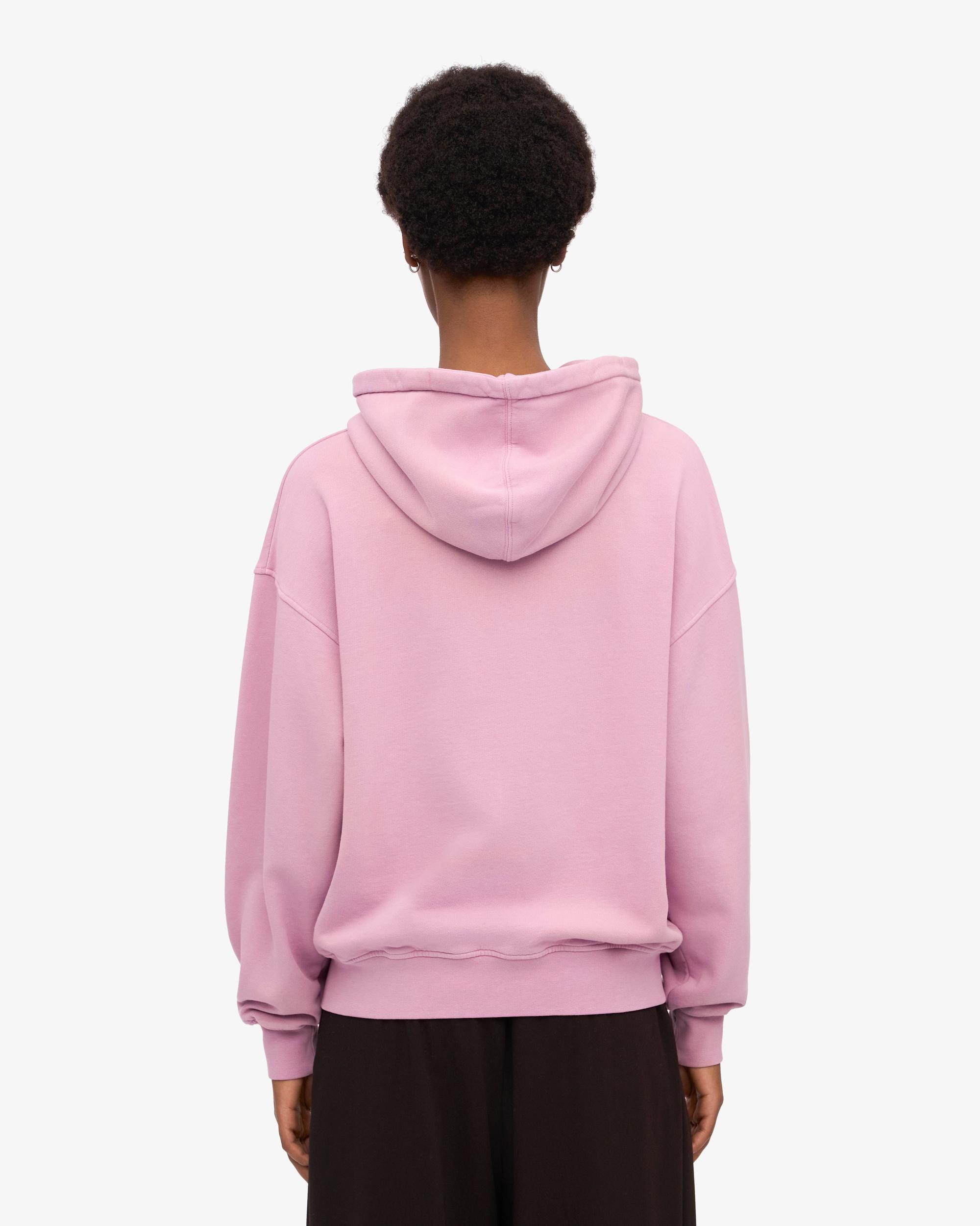 Organic Oversized Zip Hood - Pacific Blue Product Image