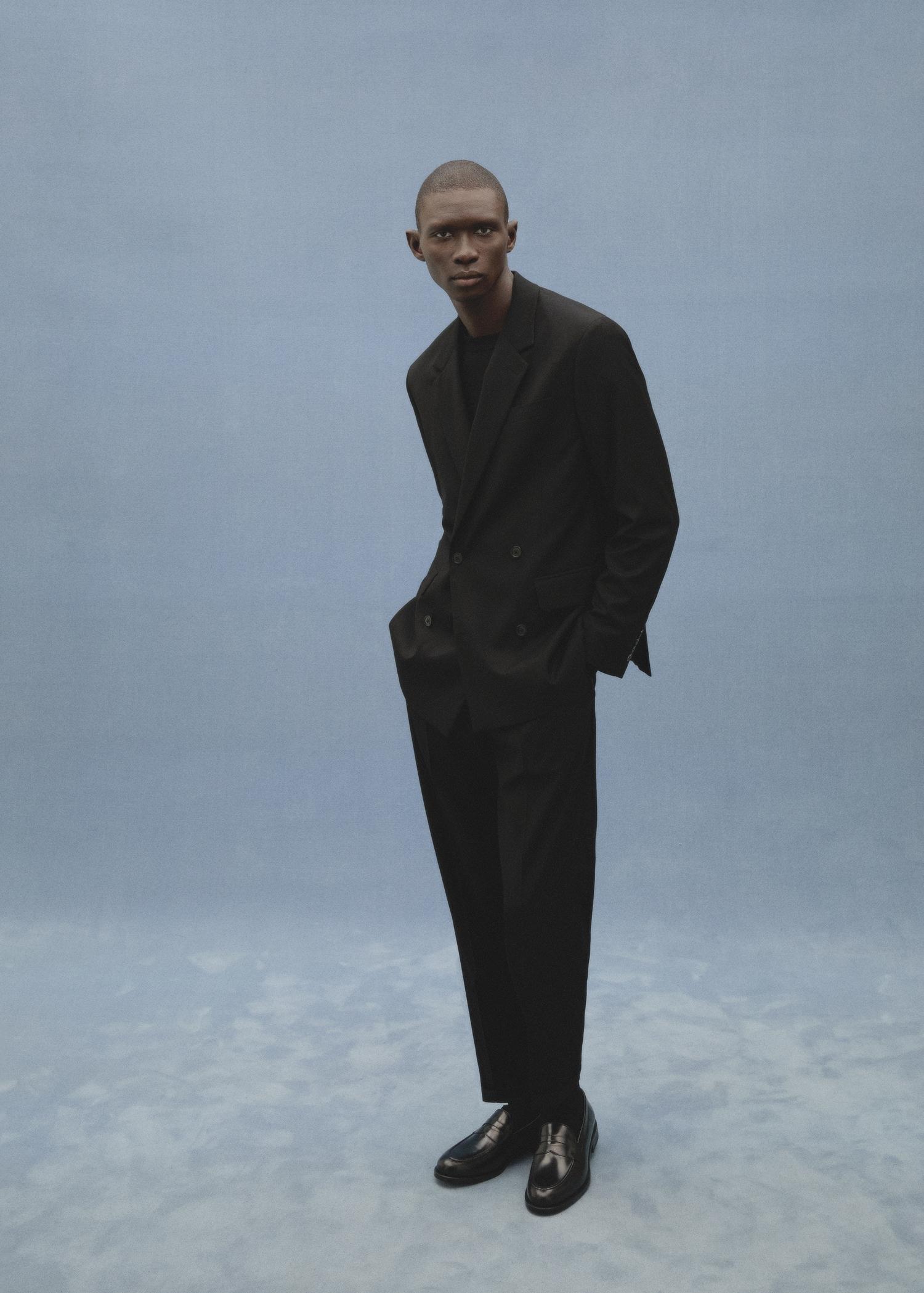 Boston regular-fit suit pants - Men | MANGO USA Product Image