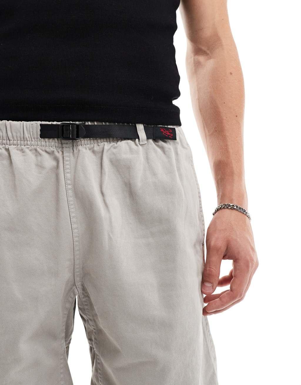 Gramicci cotton twill G Shorts in stone Product Image