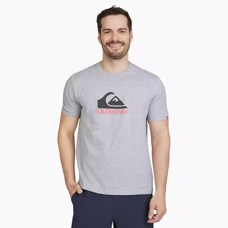 Men's Quiksilver Short Sleeve Graphic Tee, Size: Large, Blue Box Product Image