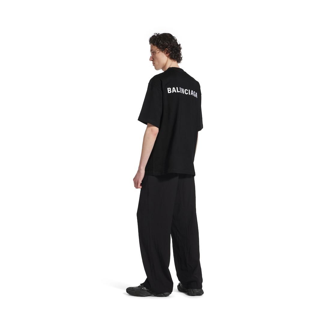 Men's Logo T-shirt Medium Fit in Black Product Image