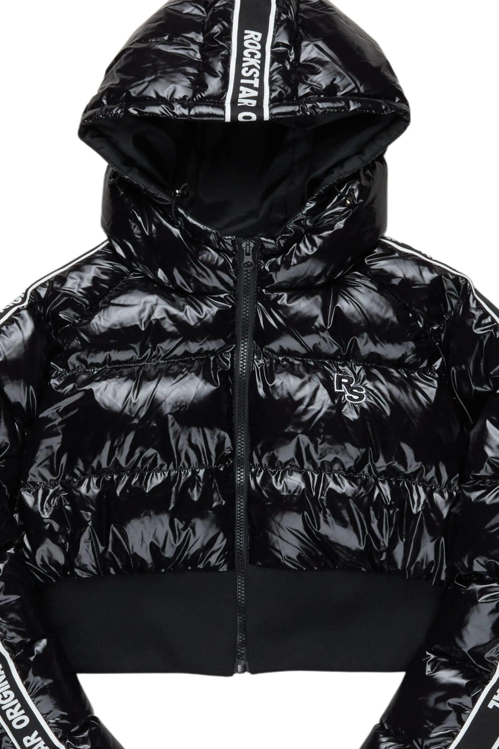 Jackey Black 2.0 Crop Puffer Jacket Female Product Image