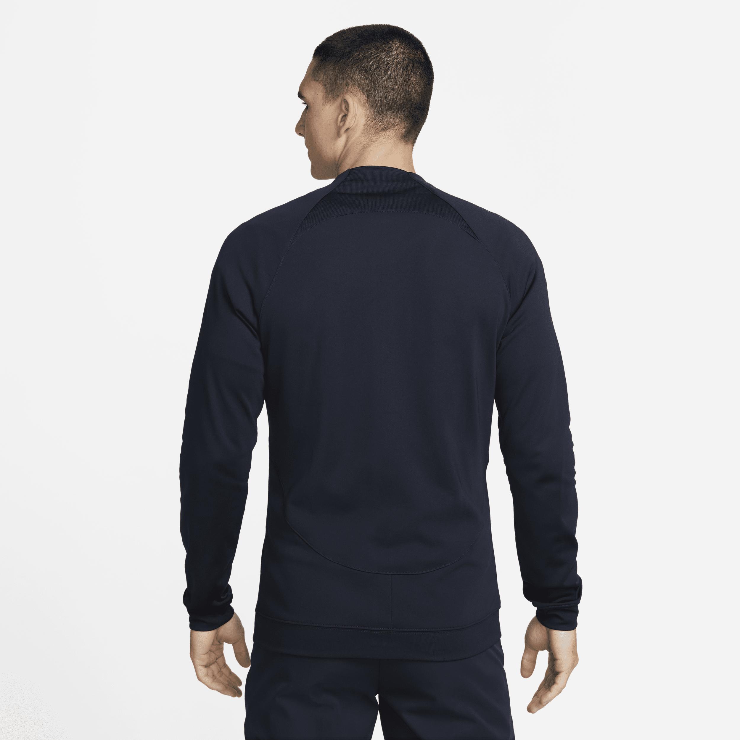 Mens Nike Navy Barcelona Team Academy Pro Anthem Raglan Performance Full-Zip Jacket Bar Blue Product Image
