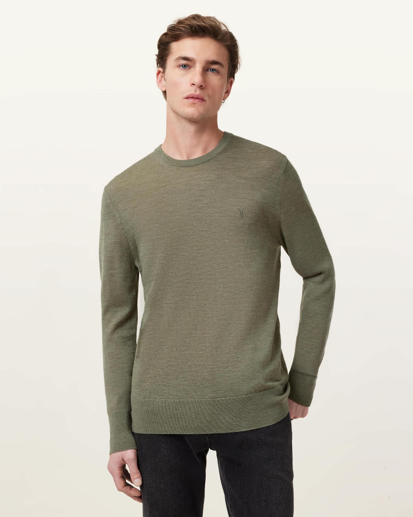 Mode Merino Crew Neck Ramskull Sweater Product Image