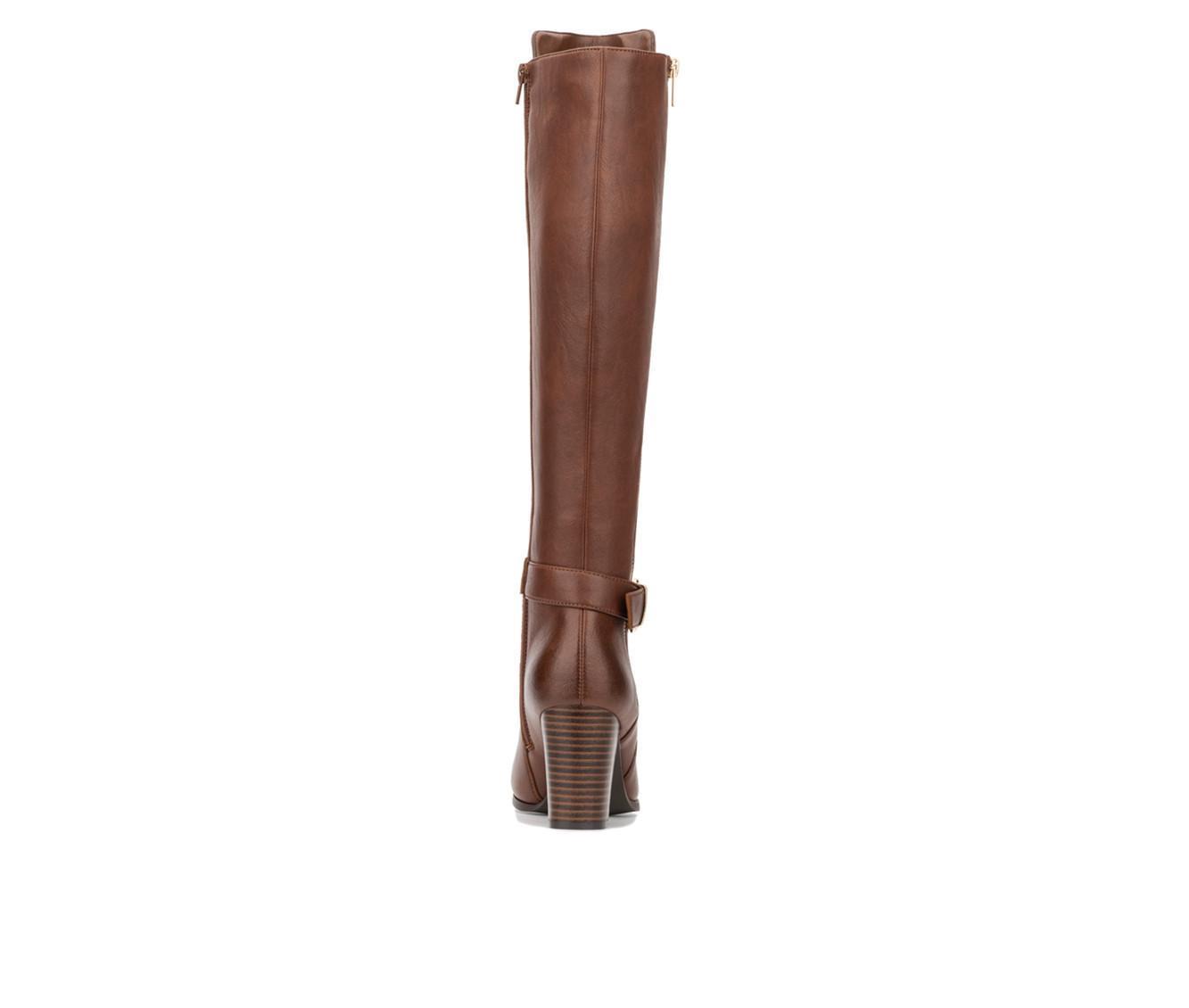 Women's New York and Company Andrina Knee High Heeled Boots Product Image