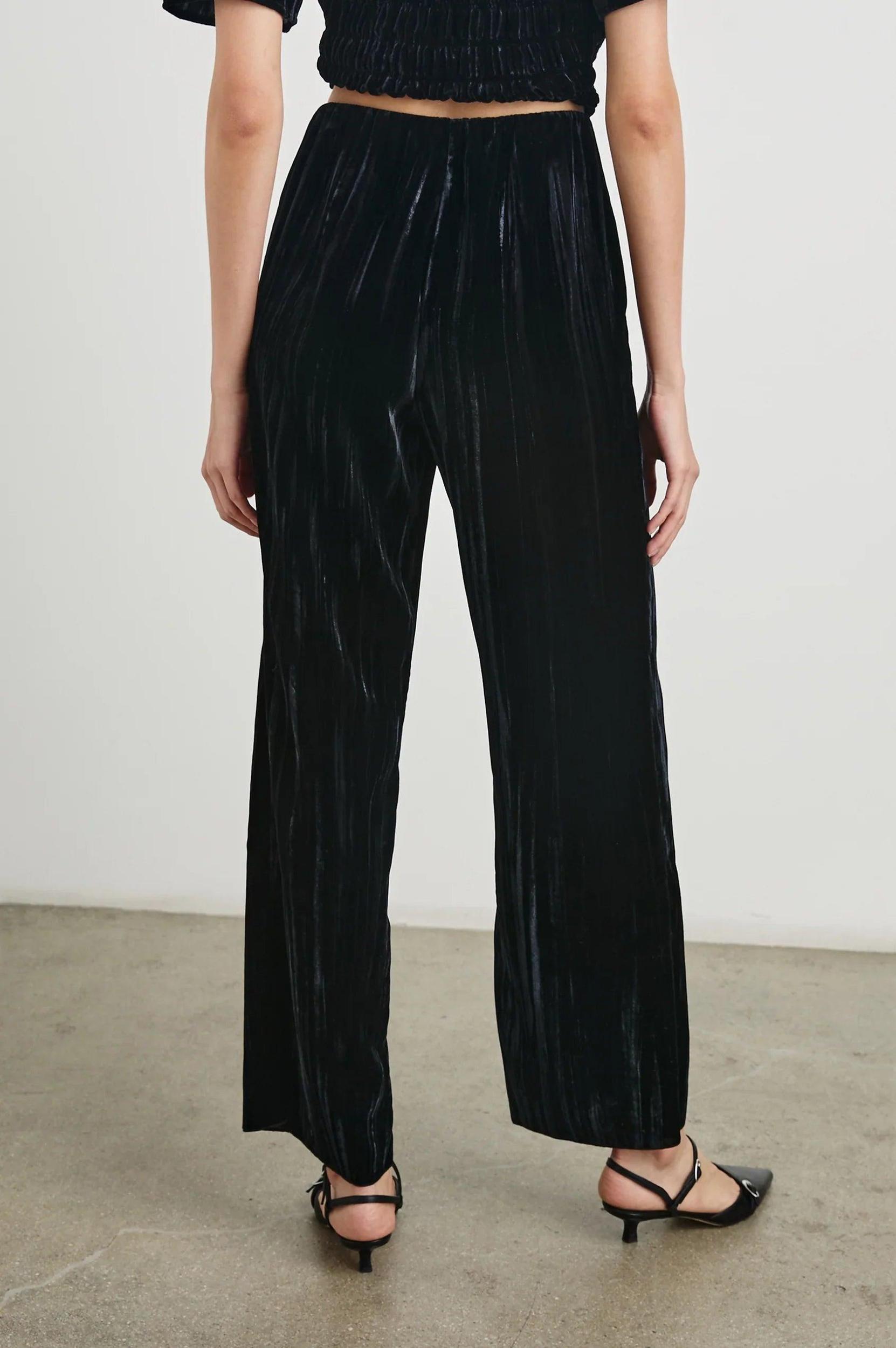 Brissa Pant Black Velvet Product Image
