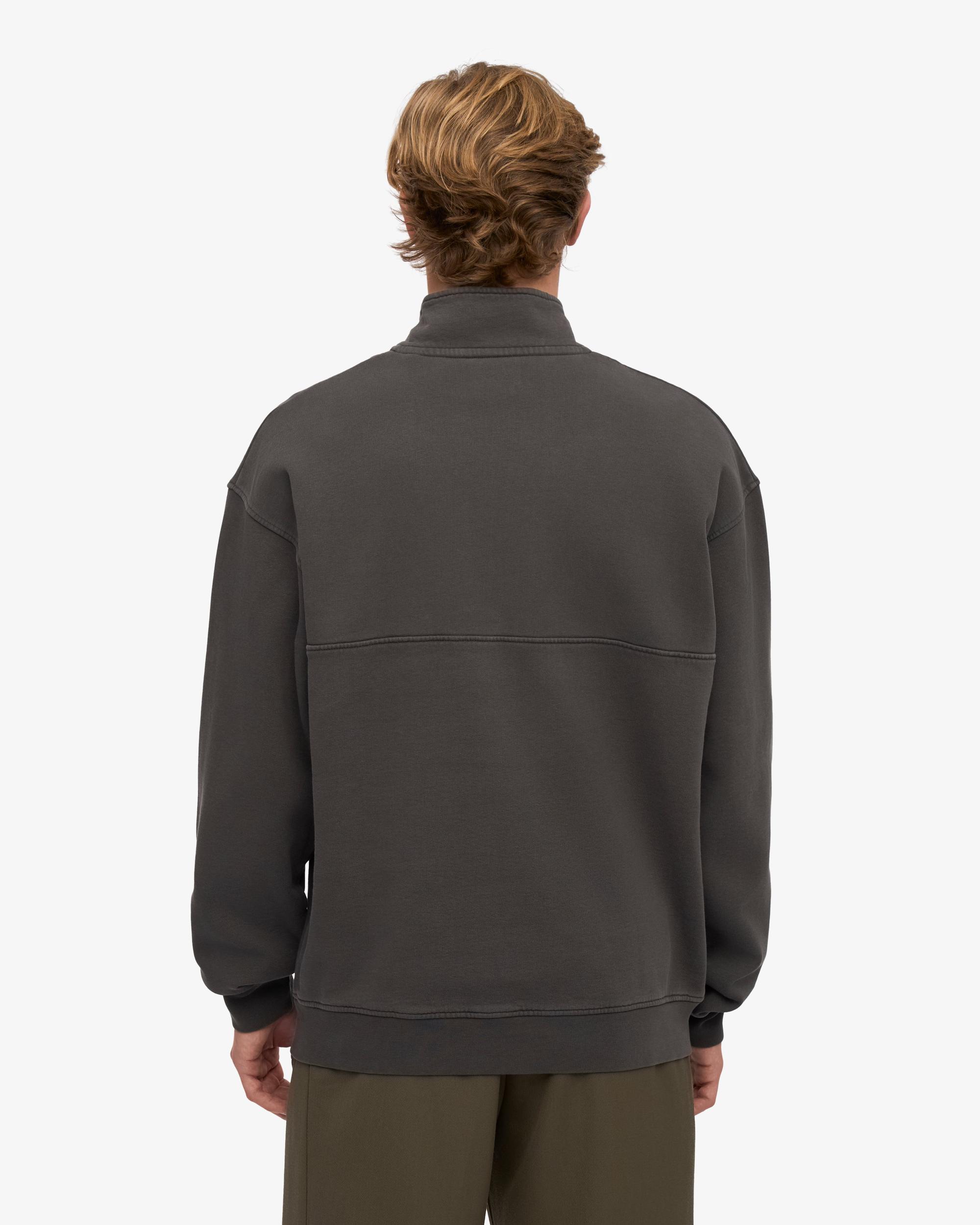 Organic Quarter Zip - Lava Grey Product Image