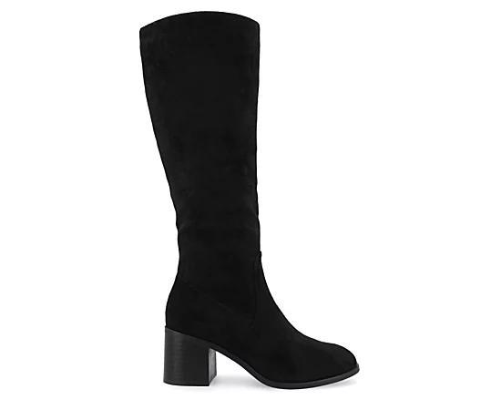 Journee Tru Comfort Foam™ Women's Romilly Calf Boots, Size: 6.5, Black Product Image
