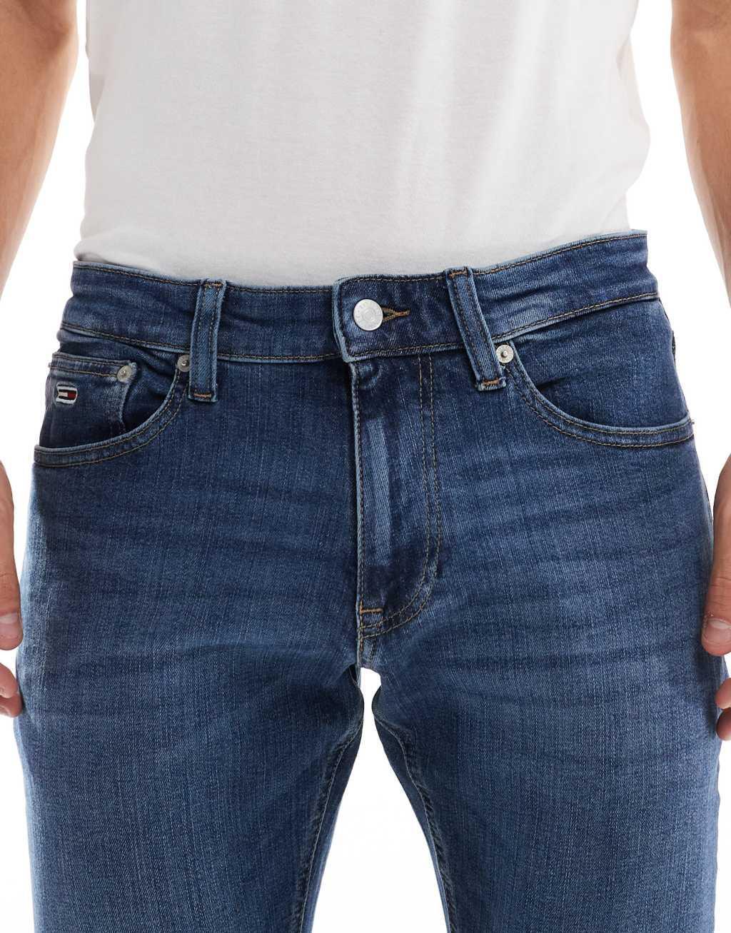 Tommy Jeans Scanton slim jeans in dark wash Product Image