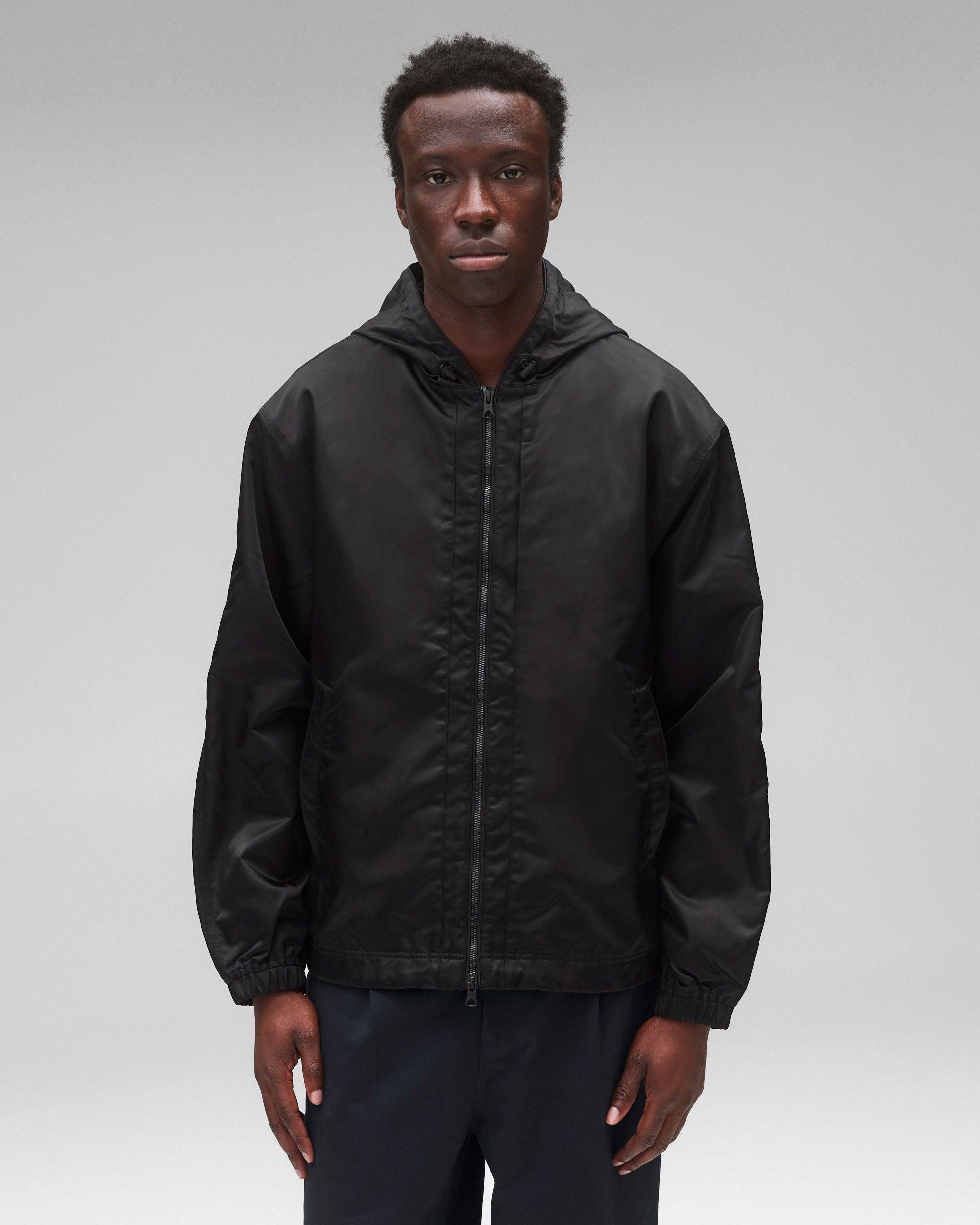 Nylon Twill Match Jacket Male Product Image