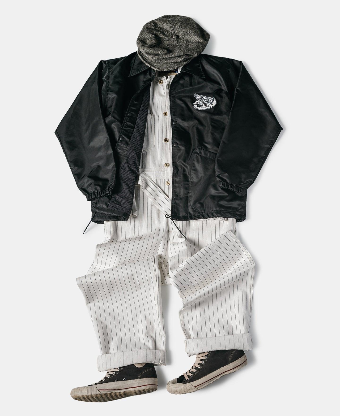 Logo-Appliqued Nylon Coach Jacket - Black Product Image