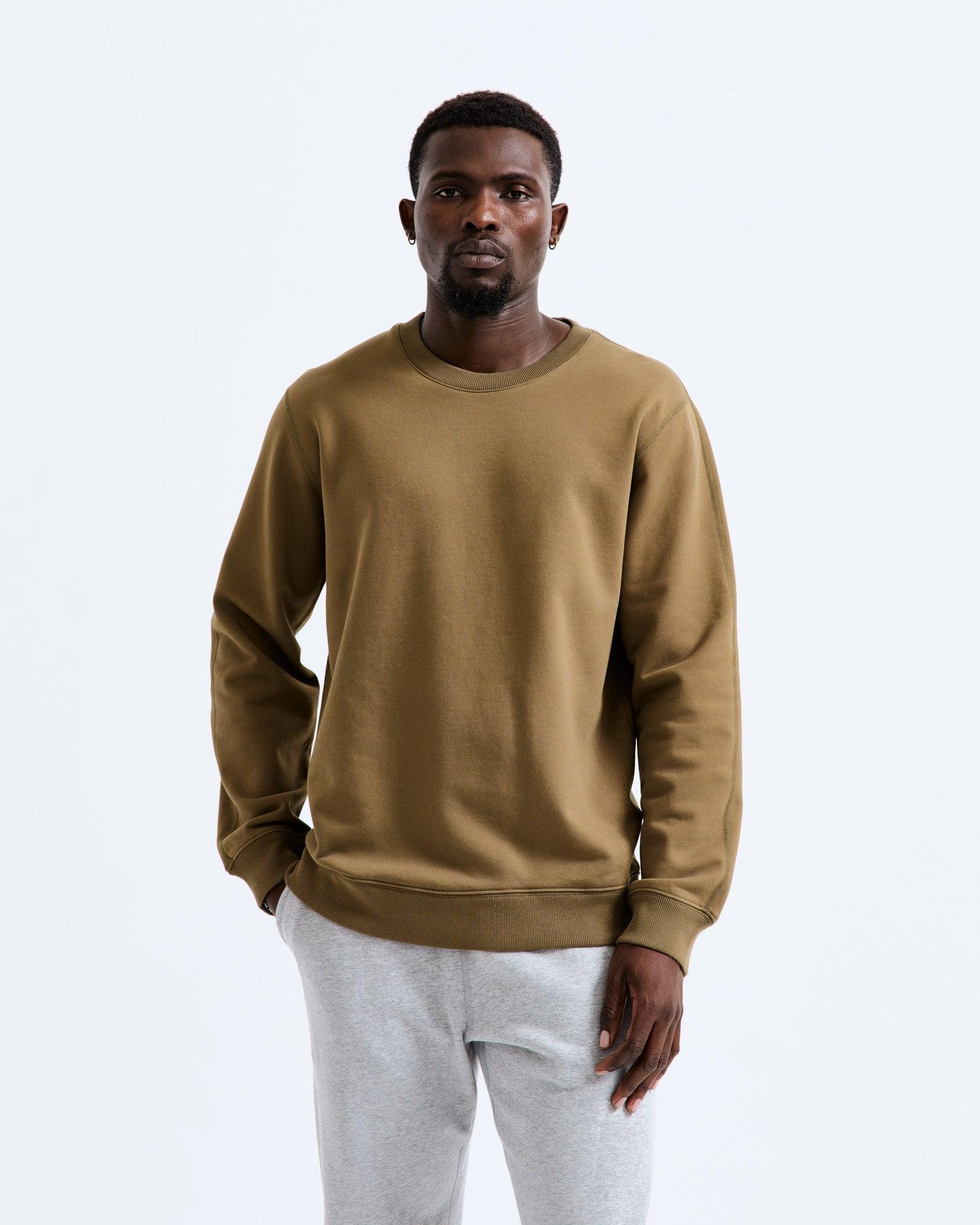 Midweight Terry Classic Crewneck - Vault Male Product Image