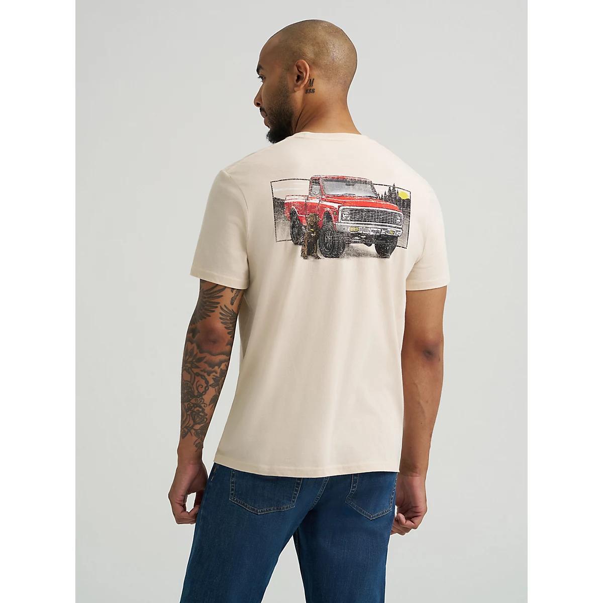 Men's Trucking Graphic T-Shirt | Men's SHIRTS | Wrangler® Product Image