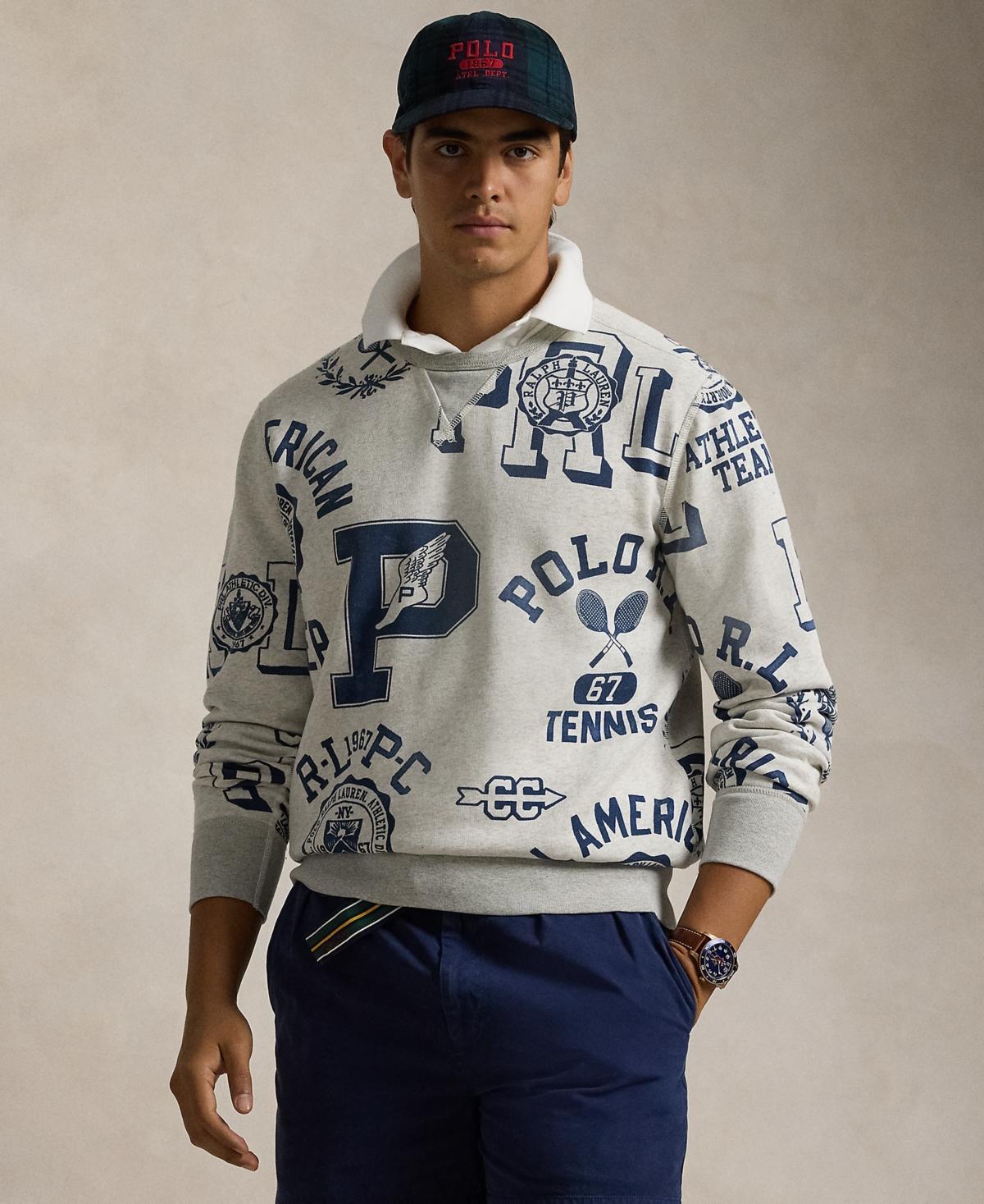 Mens Logo Cotton-Blend Fleece Sweatshirt Product Image