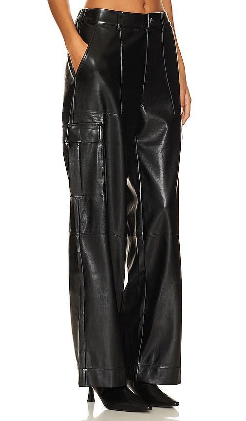 Womens Shelly Faux Leather Pants Product Image