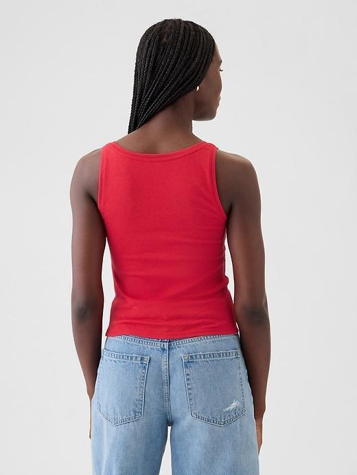 Modern Cropped Tank Top Product Image