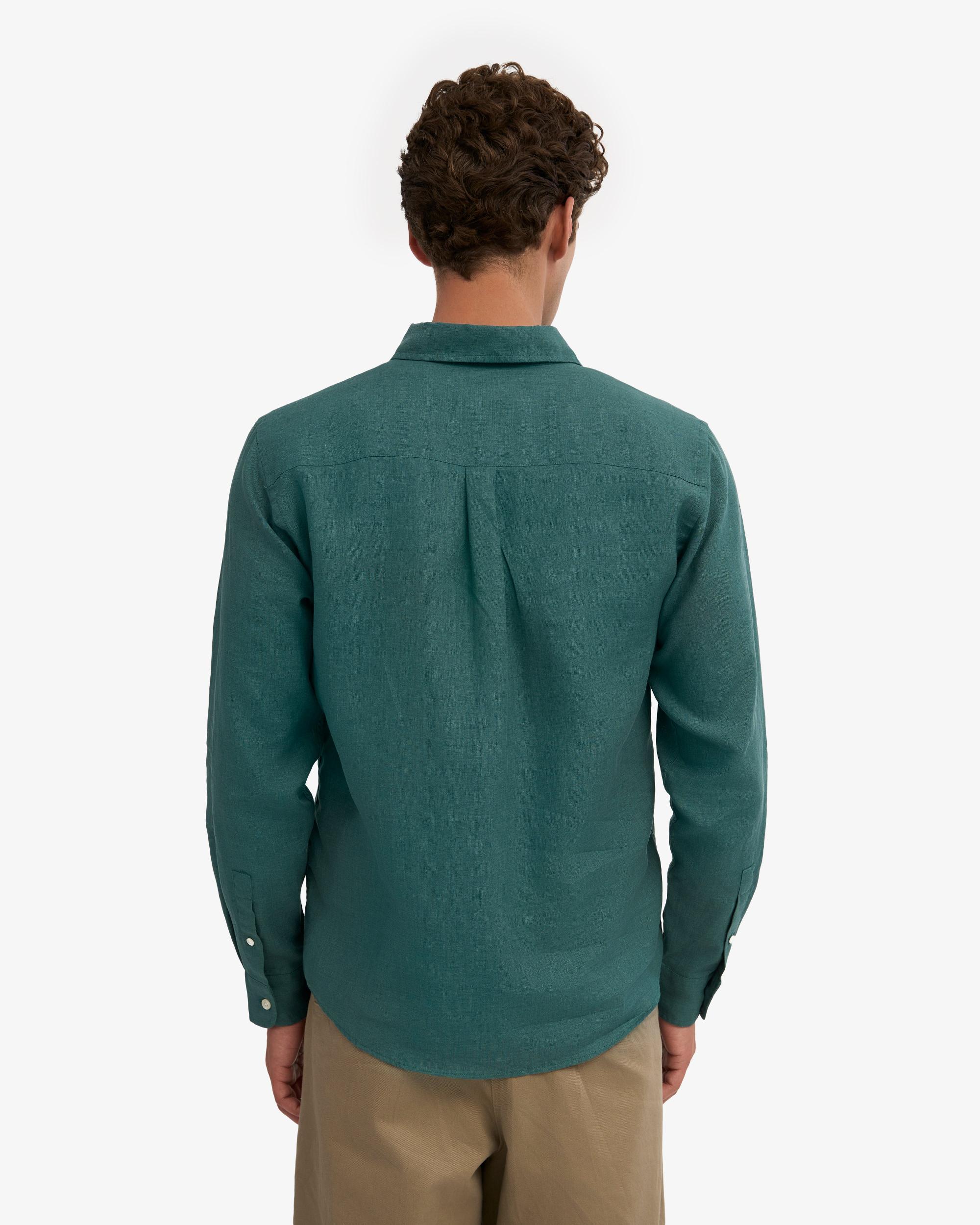 Linen Shirt - Lava Grey Product Image