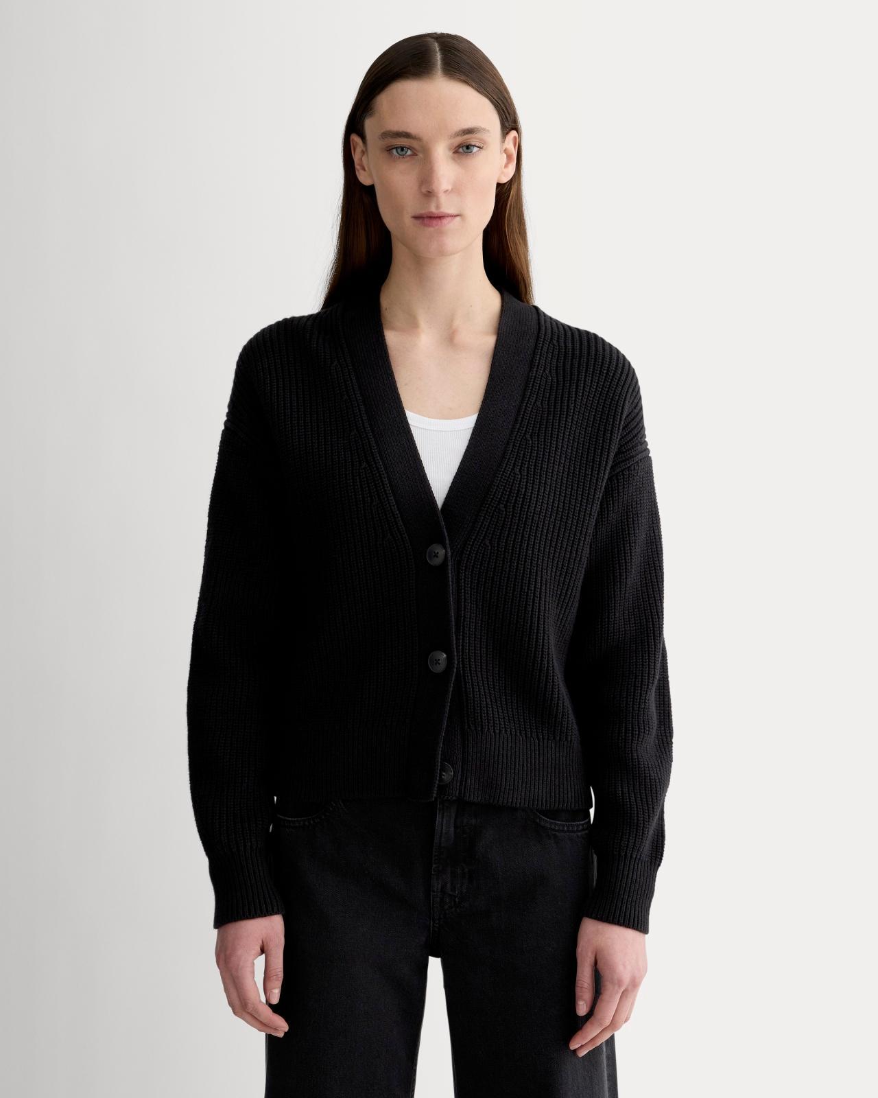 Womens Boxy Cardigan in Everyday Cotton by Everlane Product Image