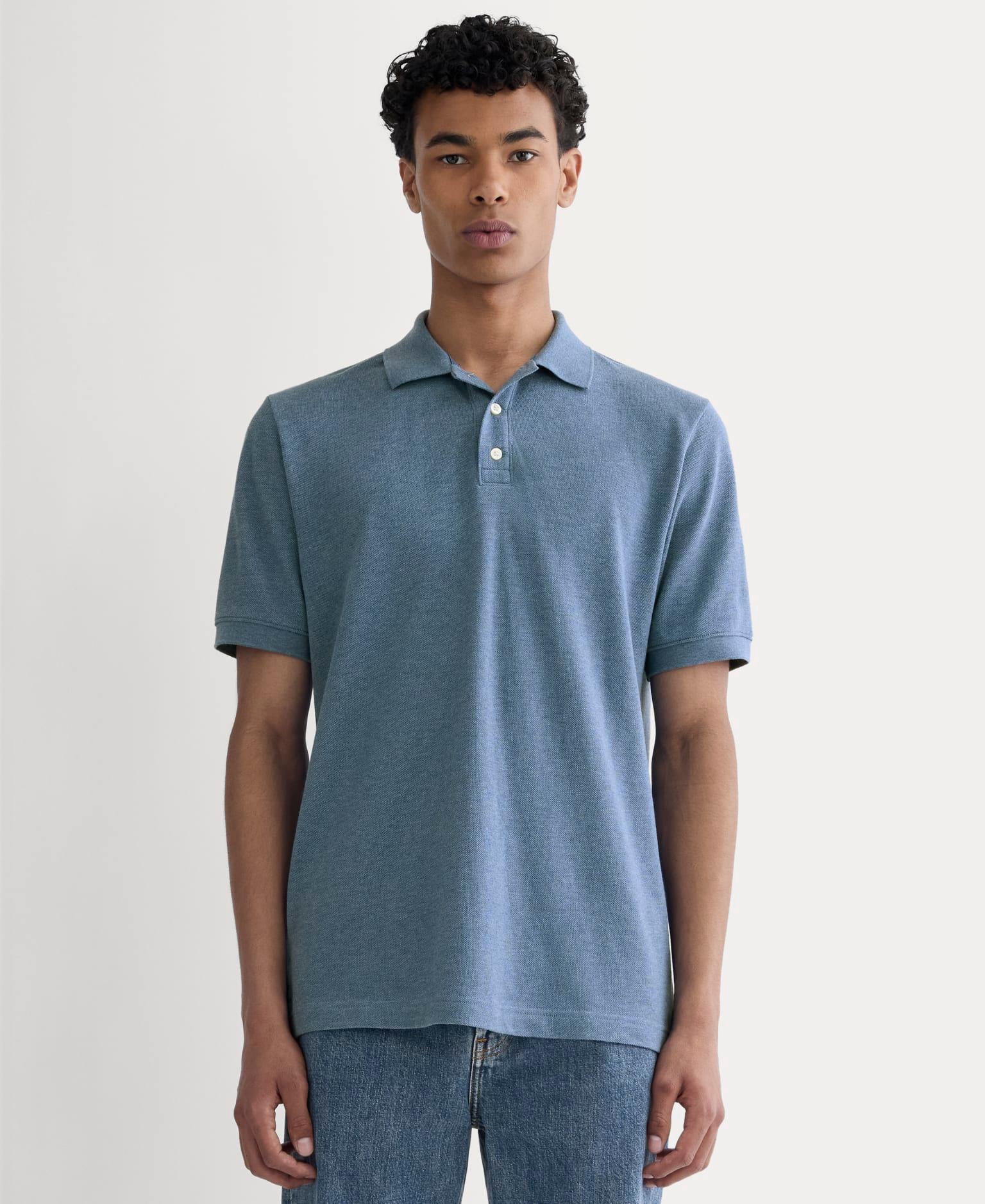 Mens Pique Polo T-Shirt by Everlane Product Image
