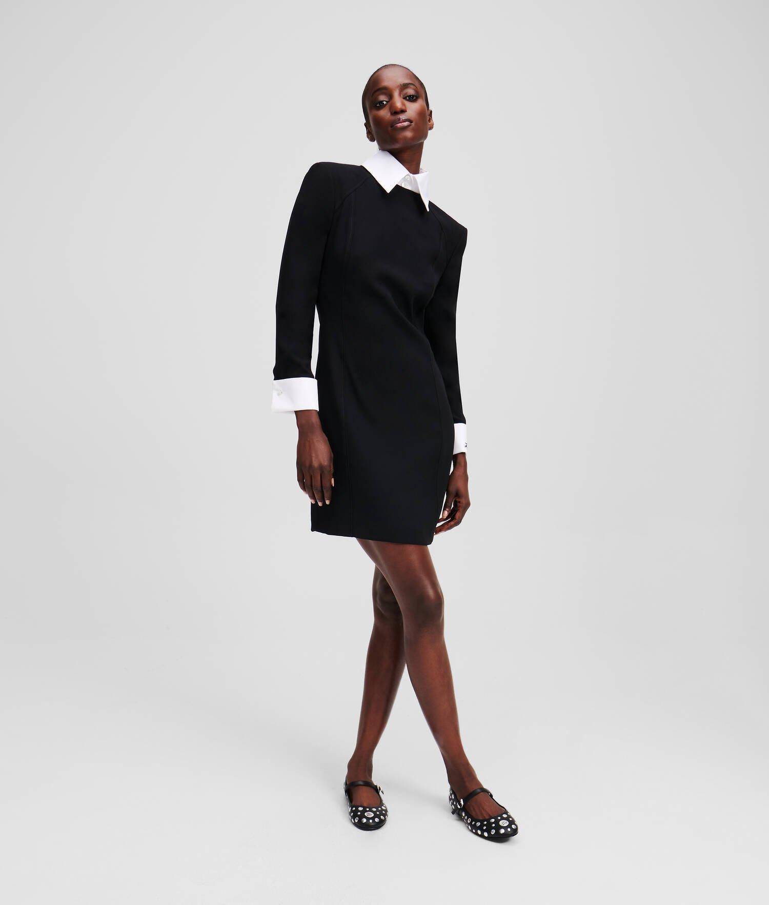 WHITE COLLAR DRESS Product Image