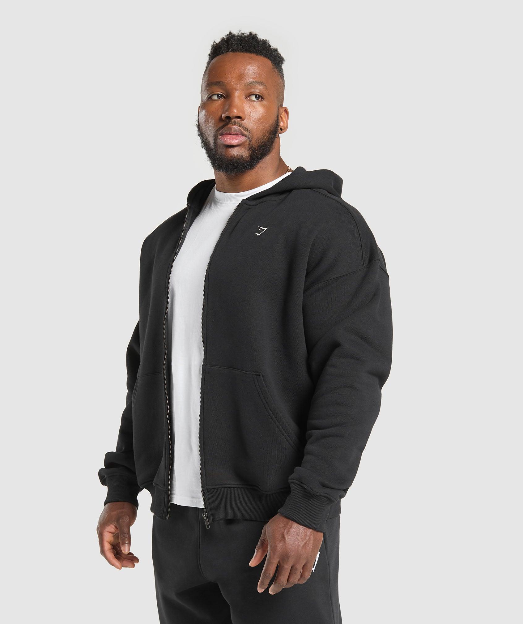 Gymshark Doberman Graphic Hoodie - Black Male Product Image