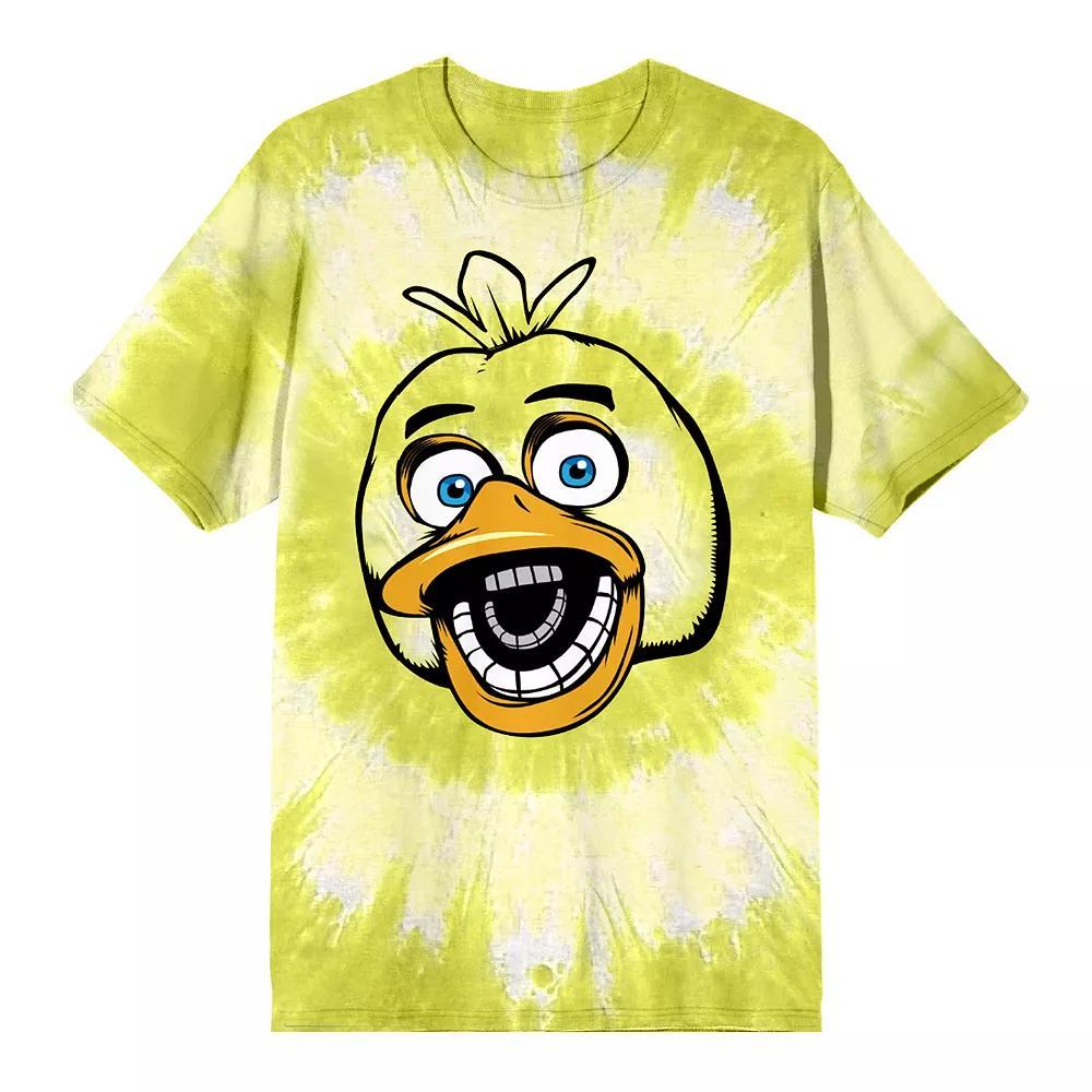 Men's Five Nights At Freddys Chica Graphic Tee, Size: XL, Yellow Product Image