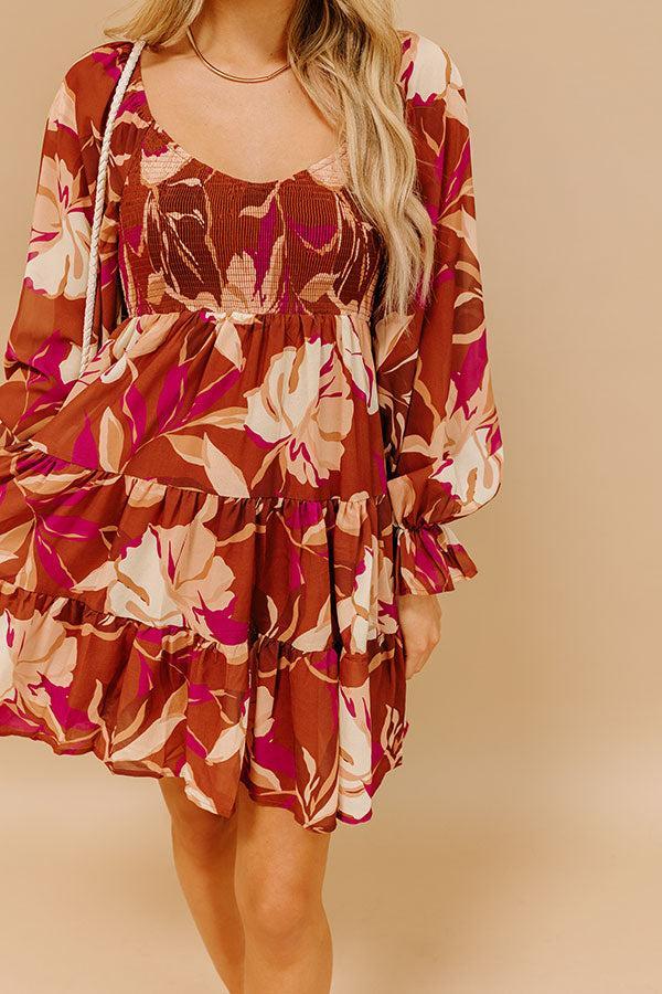 Meadow Melody Floral Mini Dress Product Image